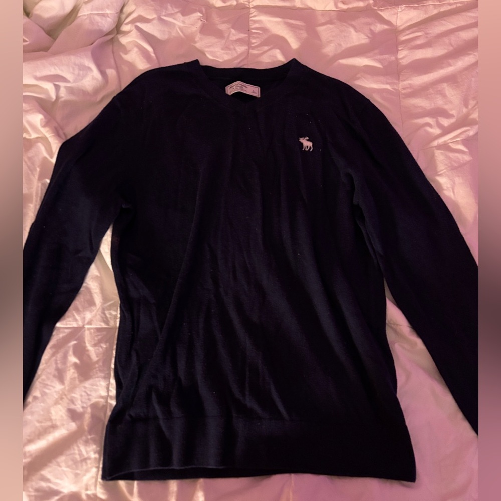 Abercrombie and Fitch Navy Sweater